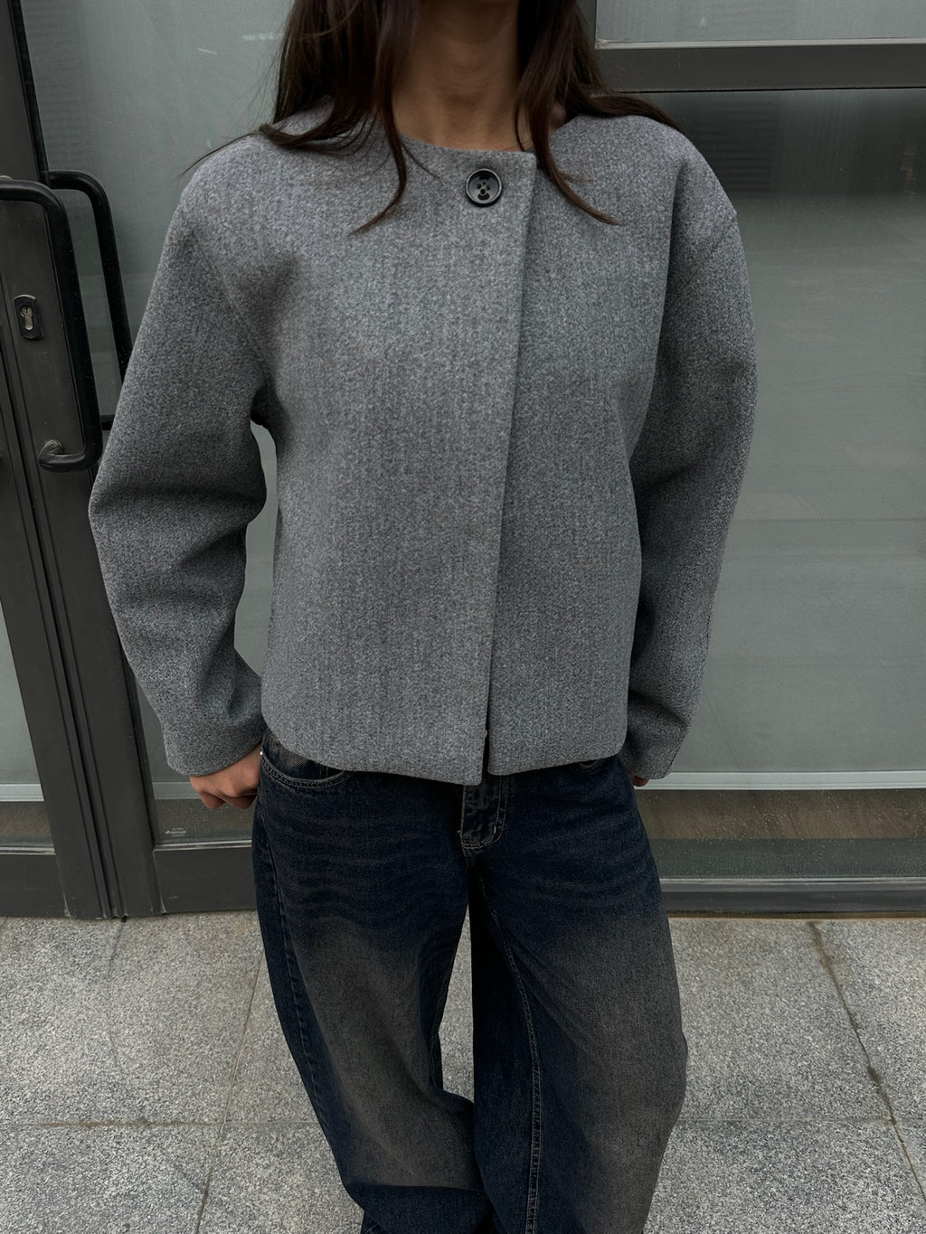 Asymmetria Stone Jacket