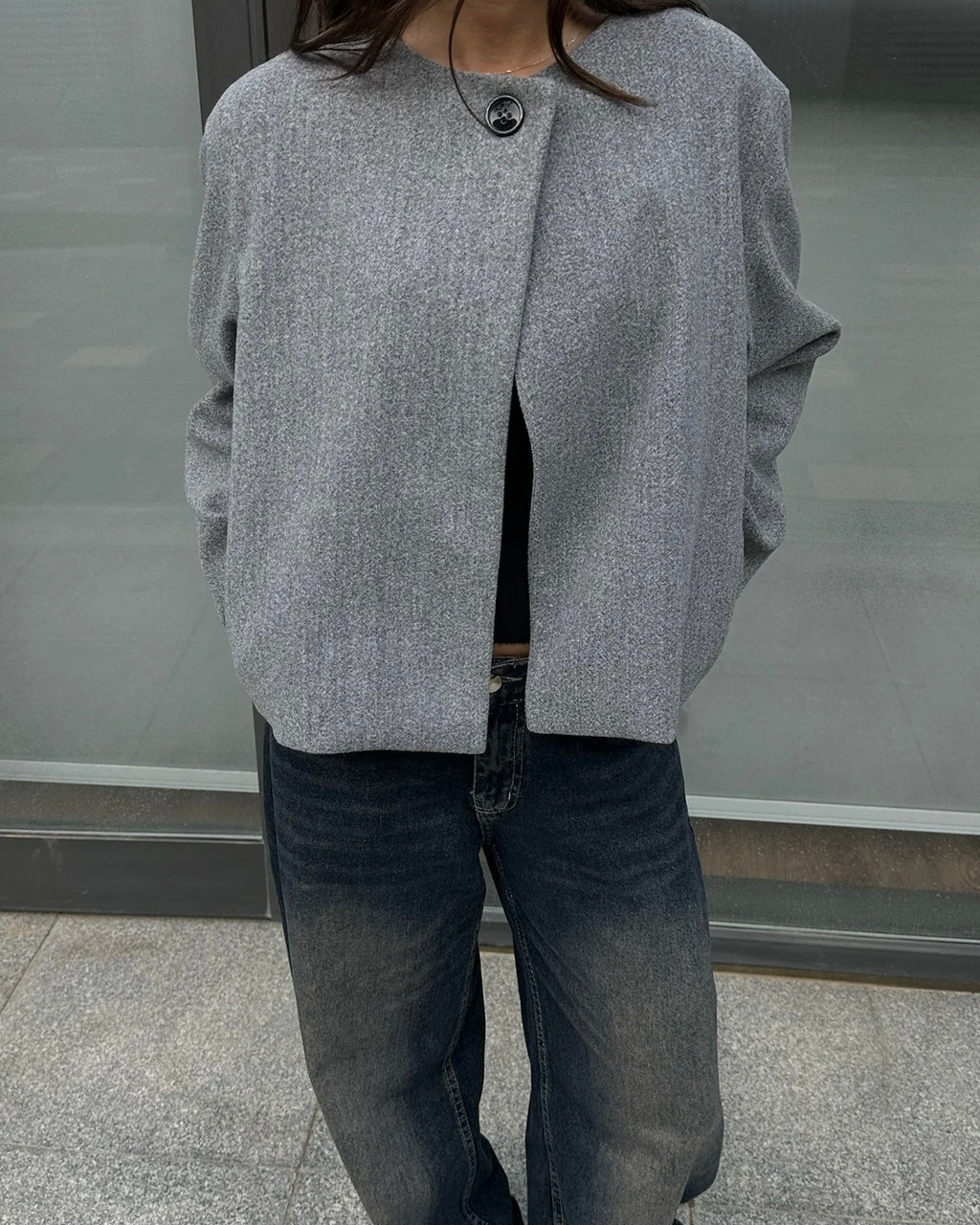 Asymmetria Stone Jacket