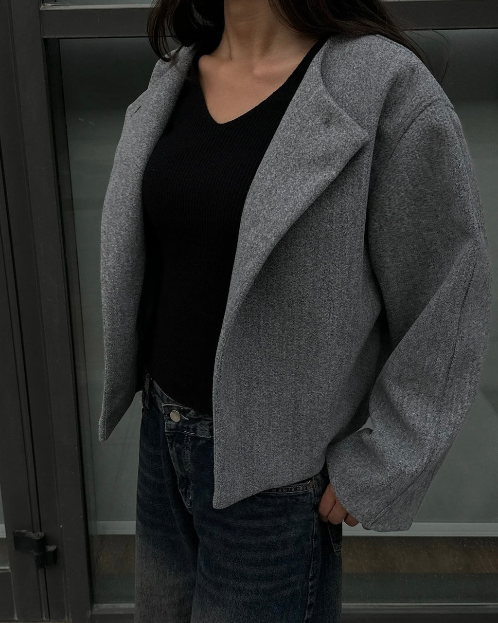 Asymmetria Stone Jacket